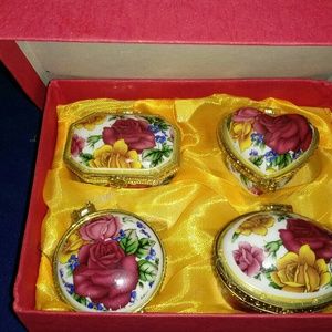 Mini Porcelain Ring Boxes